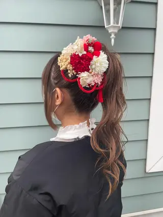 ロング ヘアアレンジ 海外レイヤー 🇺🇸/ヒナコのヘアスタイル