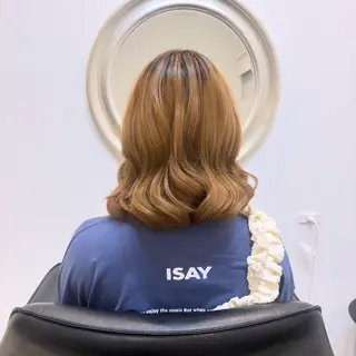 ミディアム ヘアアレンジ tone.堺北野田店所属・松本 真実のヘアスタイル