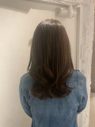 ロング カラー LUNTY NAMBA  難波駅前店所属・🇨🇳ハイトーン ワンホン🇰🇷ななのヘアスタイル