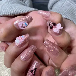 ネイル 💅ミルメリ ネイル💅のネイルデザイン