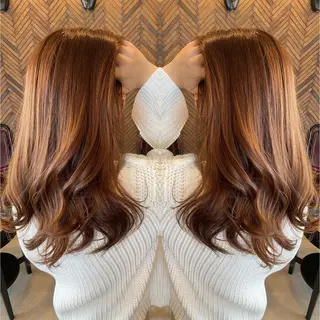 ロング カラー tocca 💜石田愛結💜のヘアスタイル