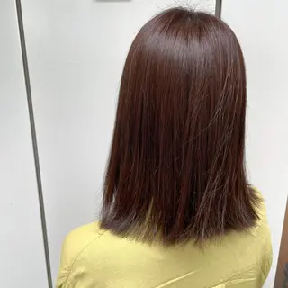ミディアム カラー ヘアアレンジ SHANTi 飯塚 ヘアセット/髪質改善のヘアスタイル