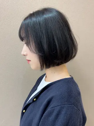 ショート 山田勇真 ボブ/縮毛矯正/金山のヘアスタイル