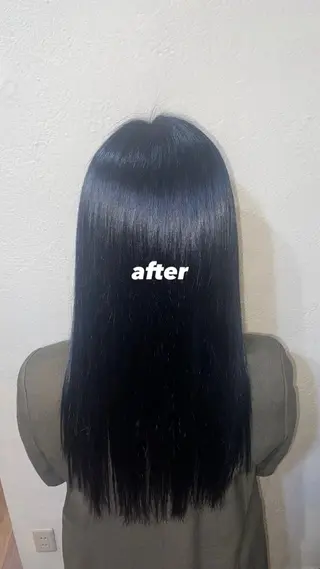 ロング Hair & Eyelash Riche所属・肥田 夕蘭のヘアスタイル