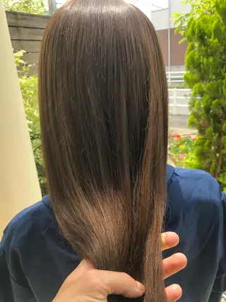 ロング カラー 🐸鈴木 綾乃🐸のヘアスタイル