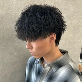 ショート パーマ メンズ 【メンズ特化】 笹目純のヘアスタイル