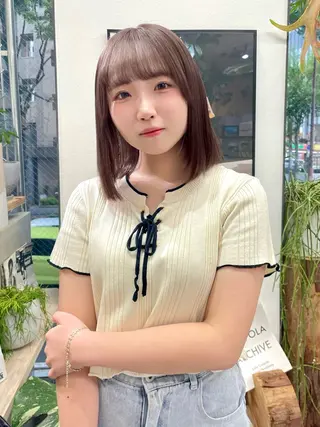 ミディアム カラー カノン/アニオタ 美容師︎🧡のヘアスタイル