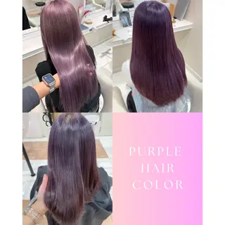 セミロング カラー 韓国ヘア 🎀中川綾乃🎀のヘアスタイル