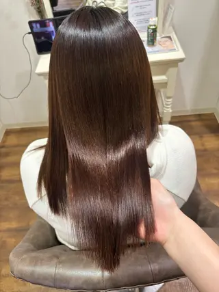 ミディアム 藤井 桃華のヘアスタイル