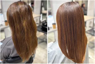 パーマ 艶髪酸性ストレート /髪質改善/寺田警二のヘアスタイル