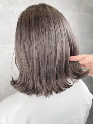 セミロング カラー BUCKS【天王寺】 バックス【駅30秒】のヘアスタイル