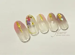 ネイル フルリール 【プライベートサロンのネイルデザイン