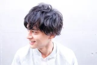 ショート パーマ hao所属・西山 頌太のヘアスタイル