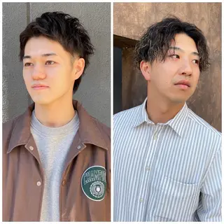 パーマ メンズ 髪質改善美容師 🪽YOSSYのヘアスタイル