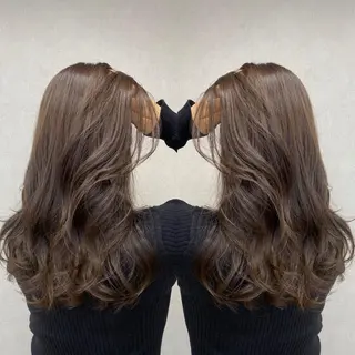 ロング カラー tocca 💜石田愛結💜のヘアスタイル