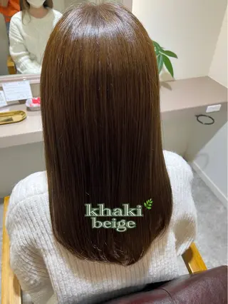 ロング カラー 堀越 エリのヘアスタイル