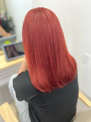 セミロング カラー jammin.新塘 亮介のヘアスタイル