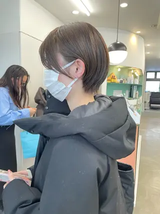 ショート カラー pole所属・【pole】 minaのヘアスタイル