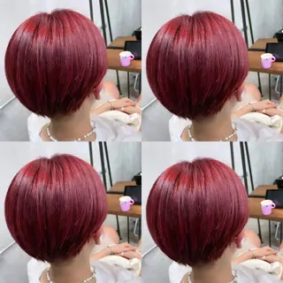 ショート MOMO KAのヘアスタイル