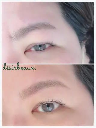 マツエク・マツパ アイブロウ desir beaux所属・宮崎 詩織のマツエク・マツパデザイン