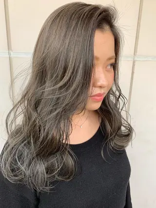 ロング カラー 髪質改善will hairdesignのヘアスタイル