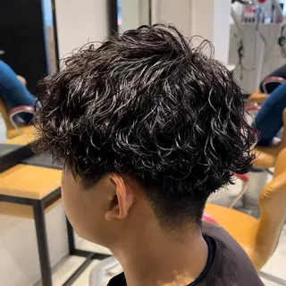 パーマ メンズ メンズパーマは私一択 佐藤有紀のヘアスタイル