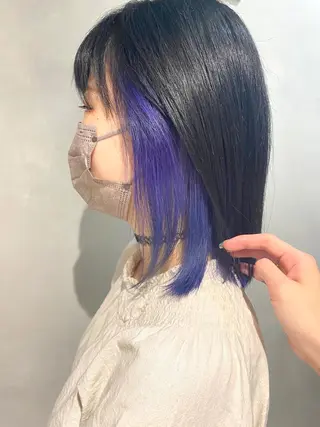 ミディアム カラー M IIのヘアスタイル