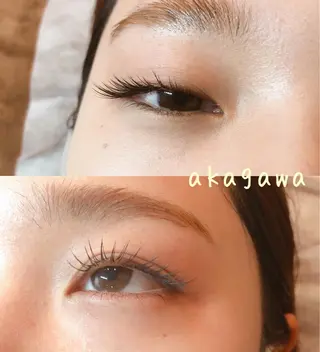マツエク・マツパ cheerful eyelash&eyebrow所属・cheerful akagawaのマツエク・マツパデザイン