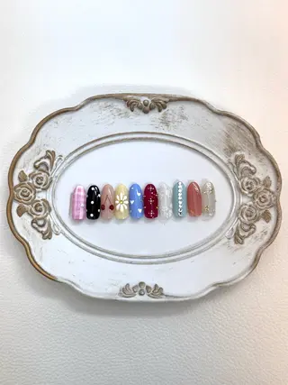 ネイル セプトアカデミー rikuのネイルデザイン