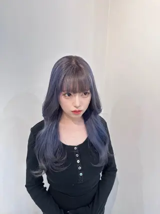 ロング カラー 🩷網紅ヘア ayumi🩷のヘアスタイル