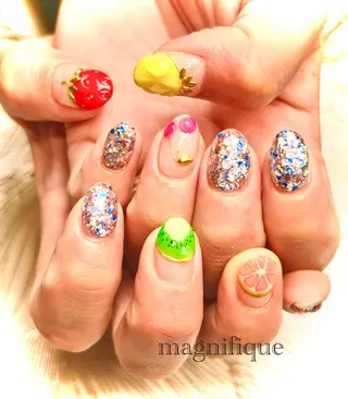ネイル プライベートサロン マニフィークのネイルデザイン