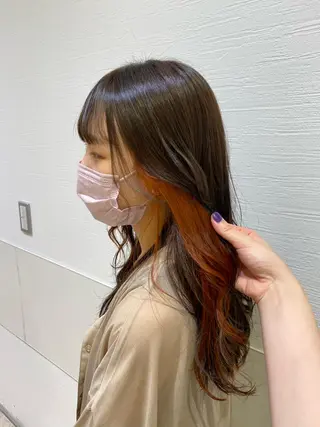 ロング カラー ナチュラル艶カラー 🤎maoのヘアスタイル
