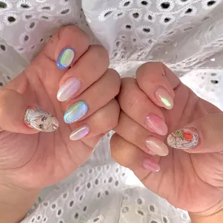 ネイル nail atelier  new moon所属・デザイン可愛いサロン new moonのネイルデザイン