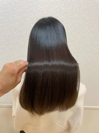 ロング ハルキミナトジャパン所属・藤田優介 [大宮/縮毛矯正]のヘアスタイル