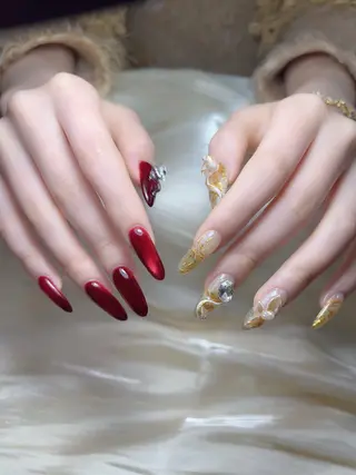 ネイル 🎀Pink ピンク🎀のネイルデザイン