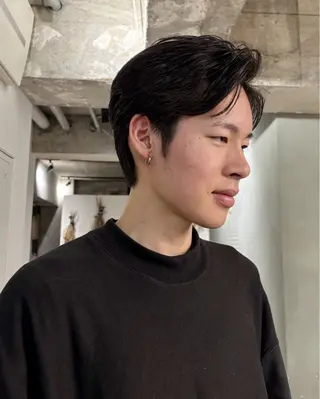 ショート メンズ 盛山 莉々華のヘアスタイル