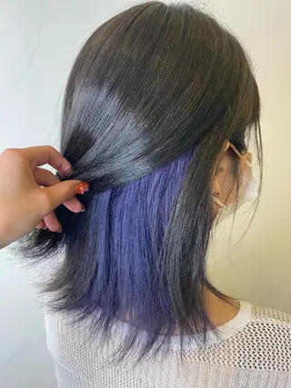 セミロング プルエク/clana ♡marinのヘアスタイル