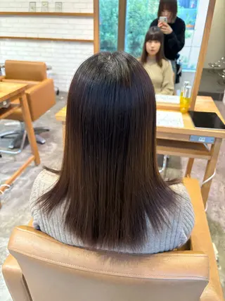 セミロング カラーモデル募集🌿 Cocoaのヘアスタイル