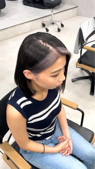 ミディアム カラー LOWRL hair所属・中野 涼介のヘアスタイル
