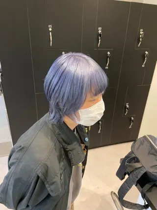 ショート カラー メンズ特化 パーマ/オザワのヘアスタイル