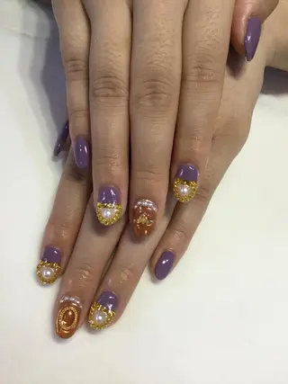 ネイル 💎🐰 saki. m 🐰💎のネイルデザイン