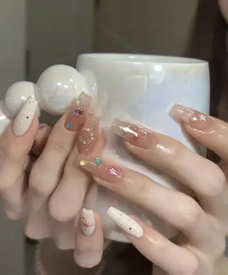 ネイル RAFFINE haru🦋🩵のネイルデザイン