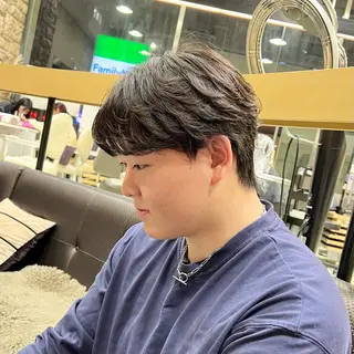 ショート パーマ メンズ メンズ特化 【かな】のヘアスタイル