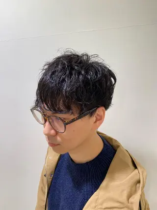 ミディアム 齋藤 大晟のヘアスタイル