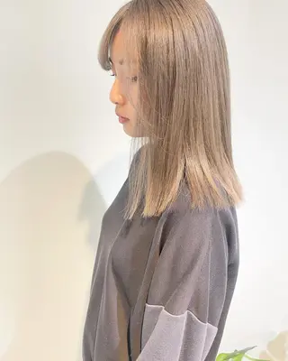 ミディアム LA.MIU★ 八王子店Mayuのヘアスタイル