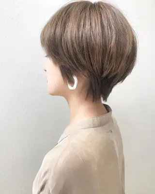 ショート カラー 店長 ✂️ムラカミ キラリのヘアスタイル