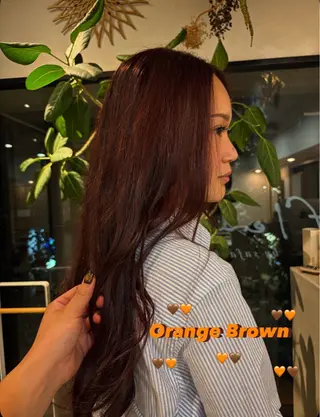 ロング Cloe 博多所属・misuzu/博多 /Cloe/モデルのヘアスタイル