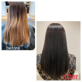 カラー GRANLUSSO 〜グランルッソ駅前店所属・木口 嘉美のヘアスタイル