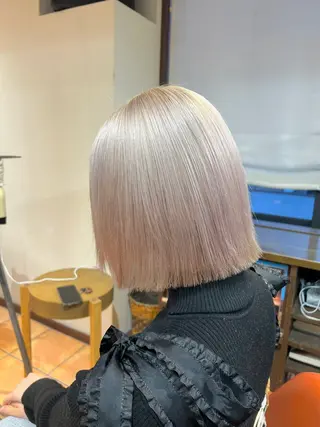 ショート カラー ブリーチ特化美容室 ☆selene☆のヘアスタイル