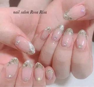セミロング ネイル ネイルスタジオ シェイクユアハンズのネイルデザイン